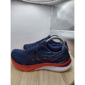 ASICS Men's Navy and Orange Running Shoes